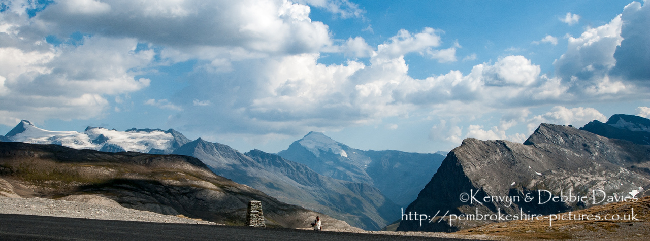 Col de l'iseran is the highest paved mountain pass in the Alps. Taken in 2003 with a Nikon D1X
